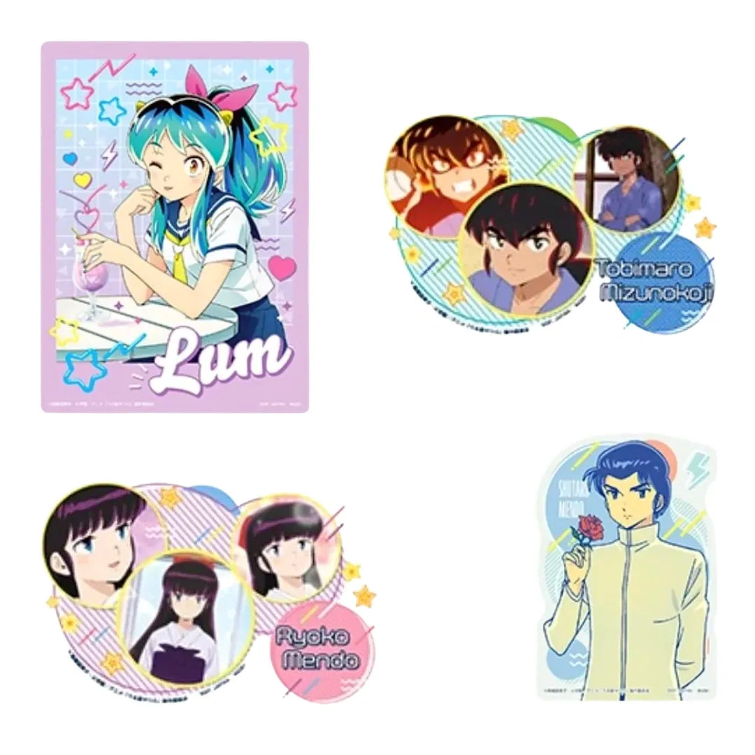 BANDAI NAMCO CROSS STORE: ICHIBANKUJI / LOTTERY - STICKER SET (URUSEI YATSURA) B