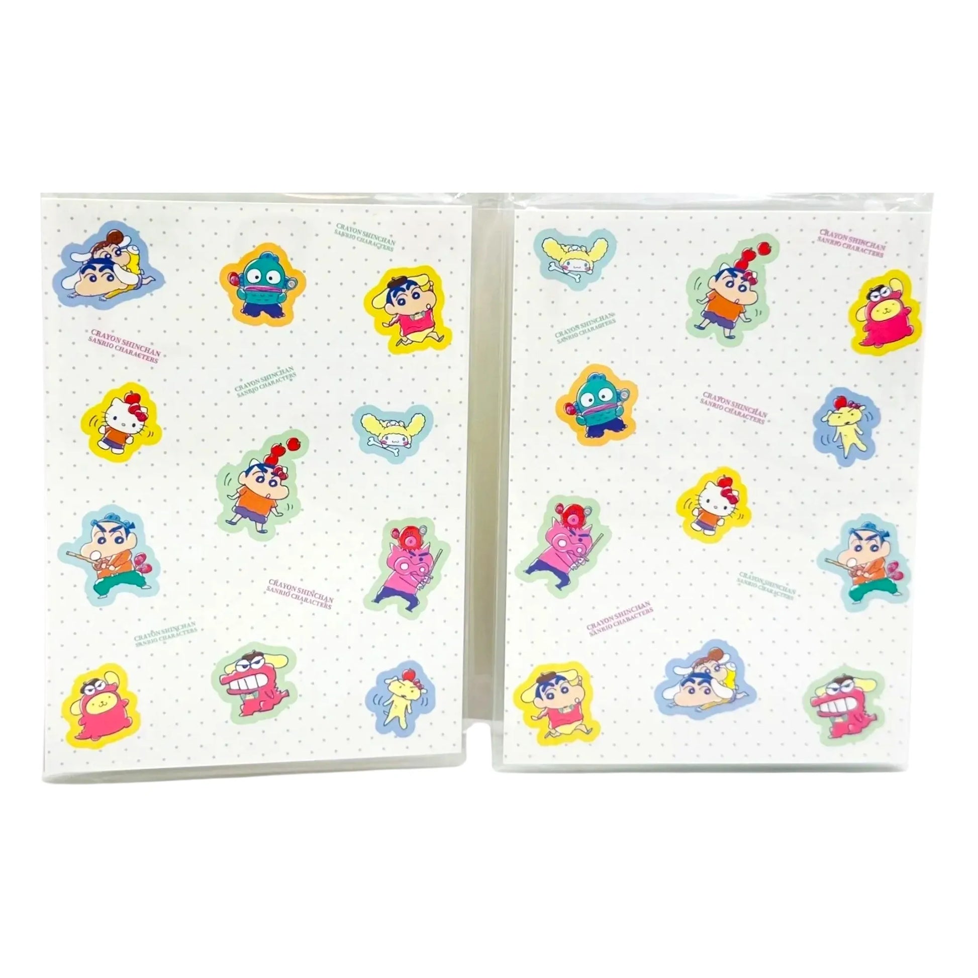SANRIO-CRAYON-SHIN-CHAN-NOTE-SET-PINK