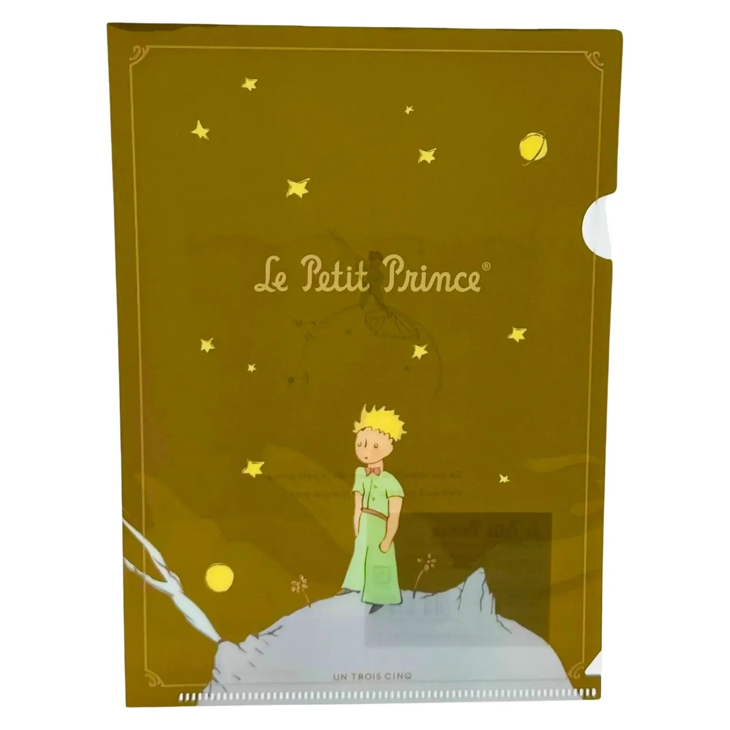 HISAGO-LE-PETIT-PRINCE-MINI-CLEAR-FILE-BROWN