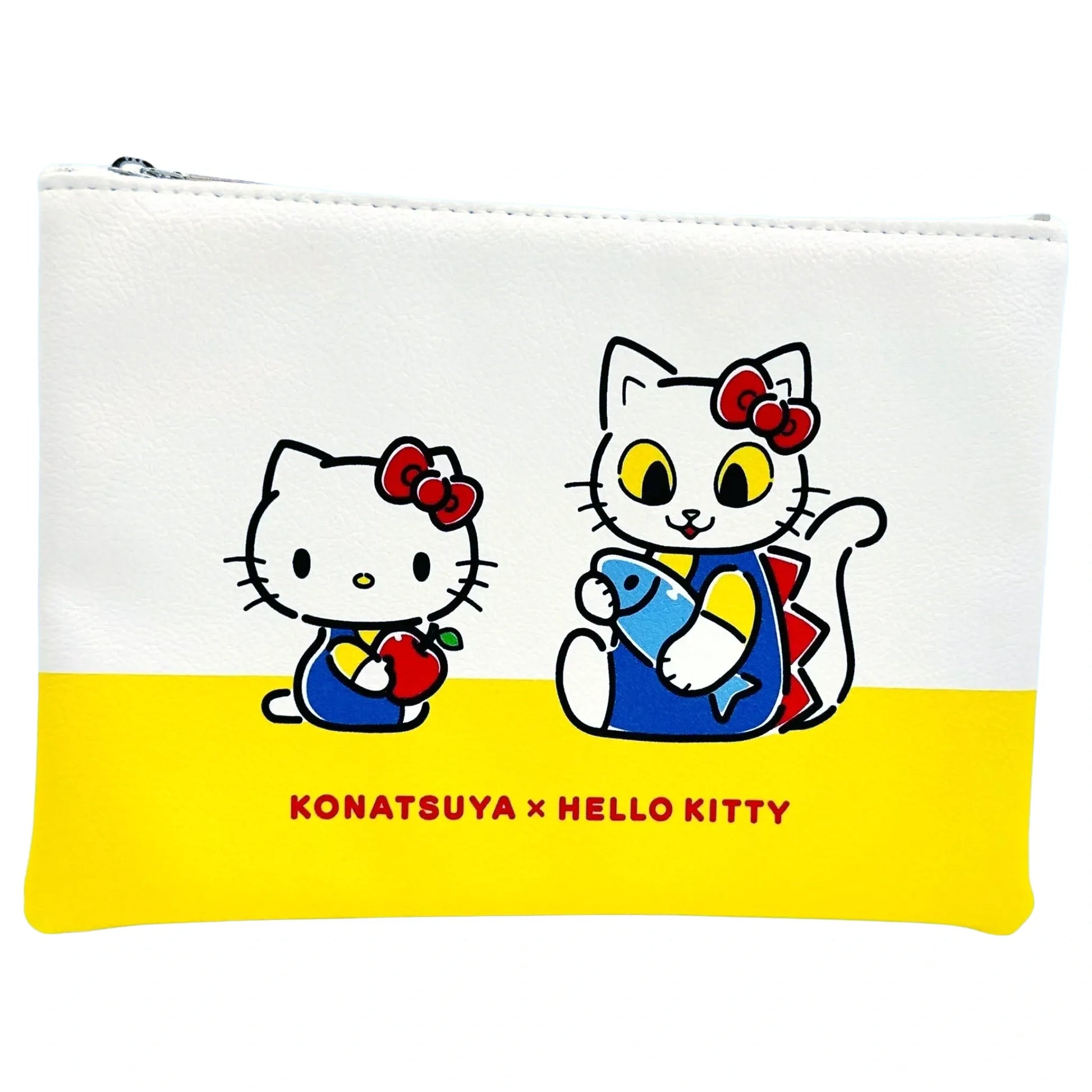 SANRIO-FEWMANY-BIG-ZIP-POUCH-KONATSUYA-HELLO-KITTY