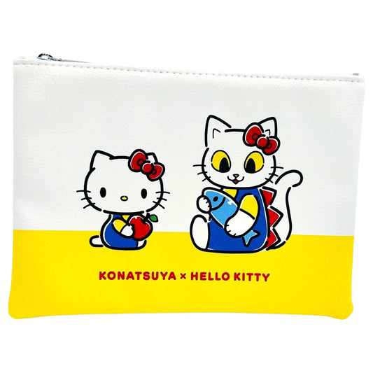 SANRIO-FEWMANY-BIG-ZIP-POUCH-KONATSUYA-HELLO-KITTY
