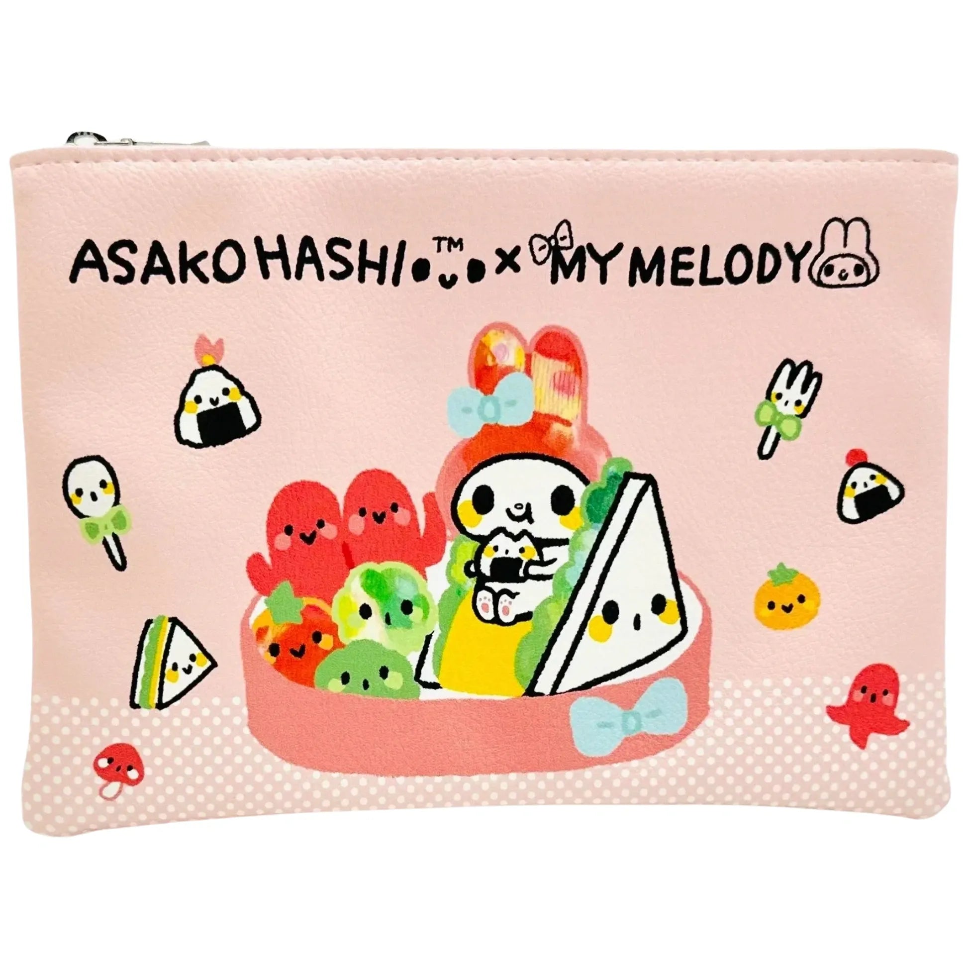 SANRIO-FEWMANY-BIG-ZIP-POUCH-ASAKOHASHI-MY-MELODY