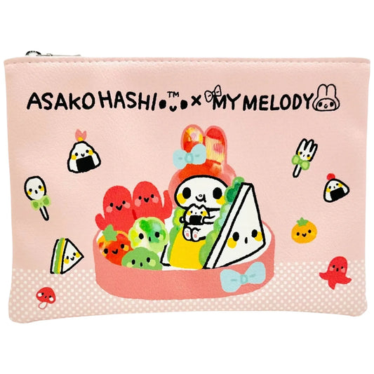 SANRIO-FEWMANY-BIG-ZIP-POUCH-ASAKOHASHI-MY-MELODY