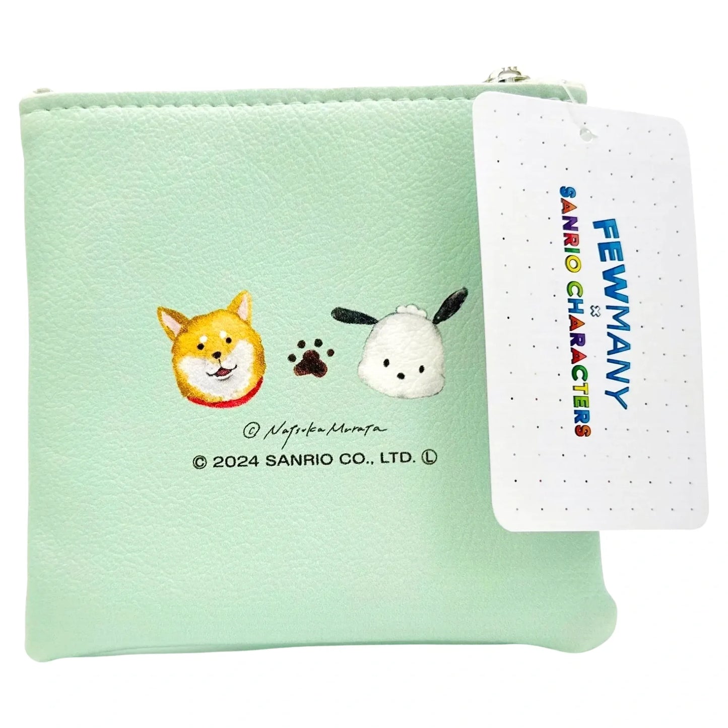 SANRIO-FEWMANY-MINI-ZIP-POUCH-NATSUKA MURATA-POCHACCO