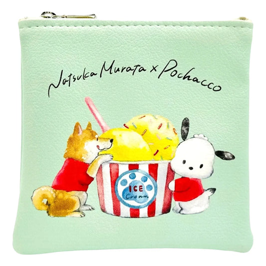 SANRIO-FEWMANY-MINI-ZIP-POUCH-NATSUKA MURATA-POCHACCO