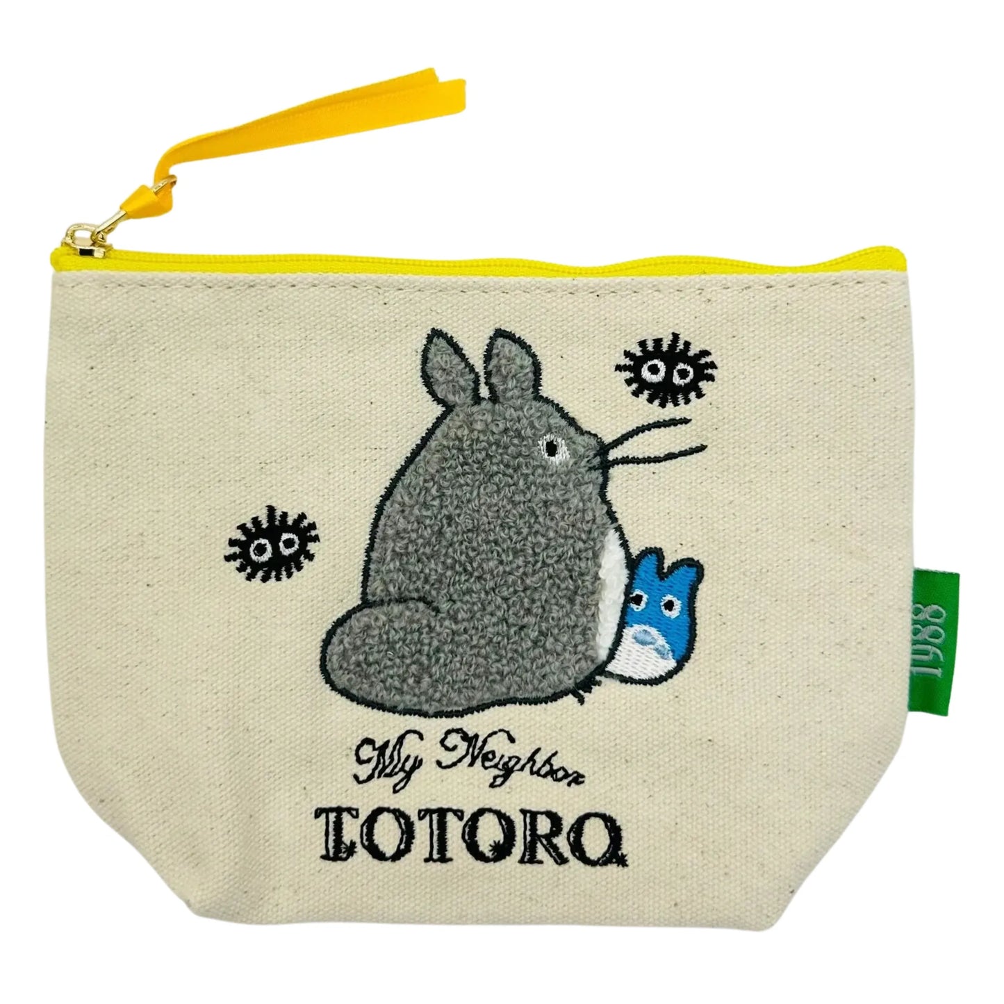 STUDIO GHIBLI: MY NEIGHBOR TOTORO - EMBROIDERED ZIP POUCH
