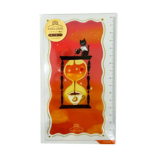 FURUKAWASHIKO-SORA-CAFE-HOURGLASS-COFFEE-MINI-DESK-PAD