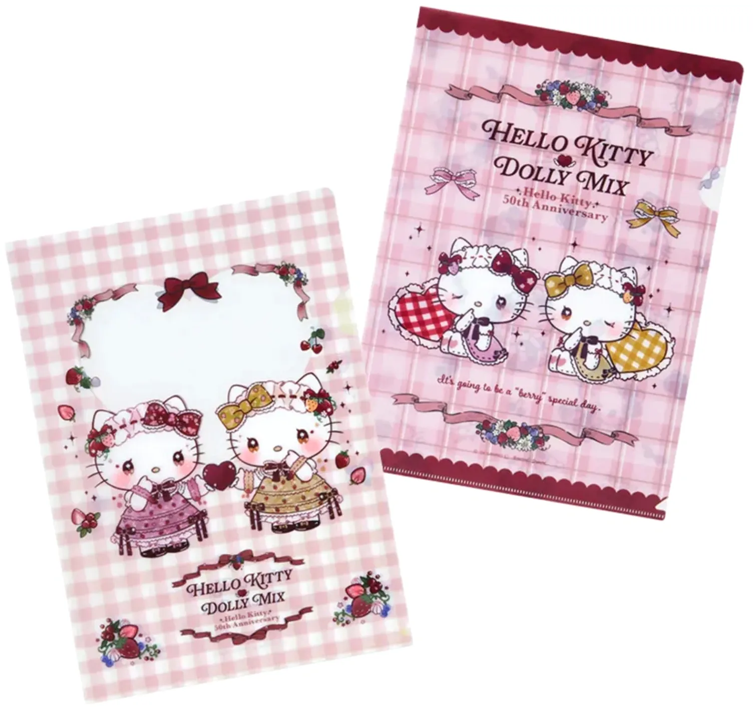 SANRIO-HELLO-KITTY-DOLLY-MIX-CLEAR-FILES