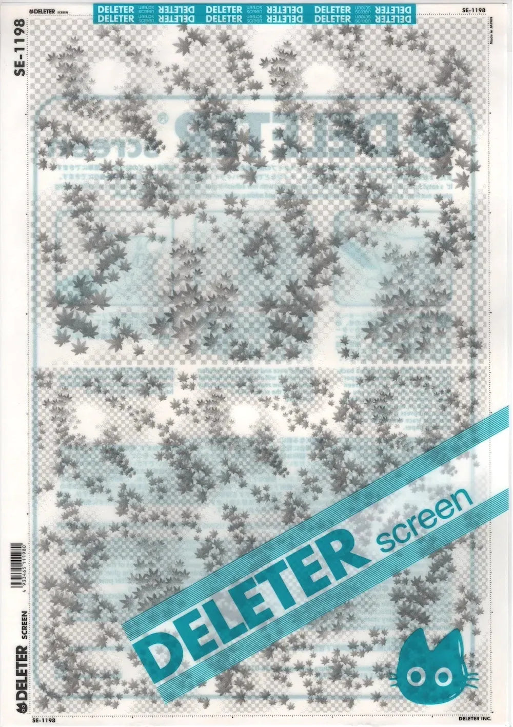 DELETER SCREEN: SE-1198