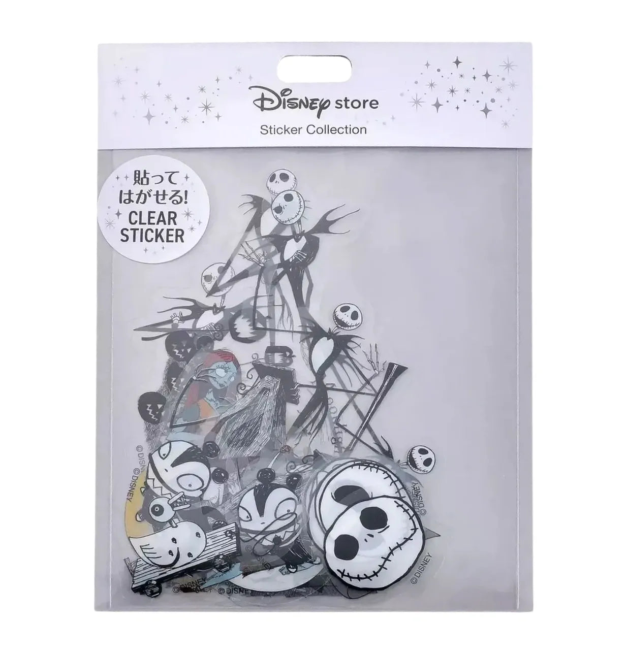 DISNEY-JAPAN-STORE-CLEAR-STICKERS-NIGHT