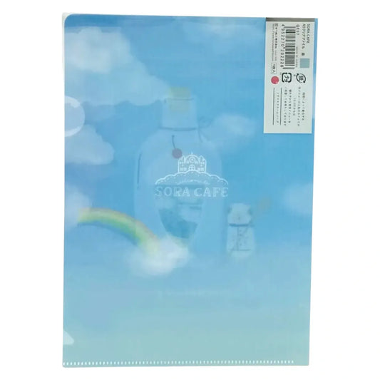 FURUKAWASHIKO-SORA-CAFE-SORAIRO-CREAM-SODA-MINI-CLEAR-FILE