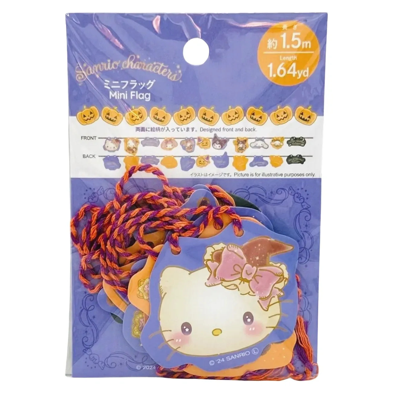 SANRIO-HALLOWEEN-MINI-FLAG