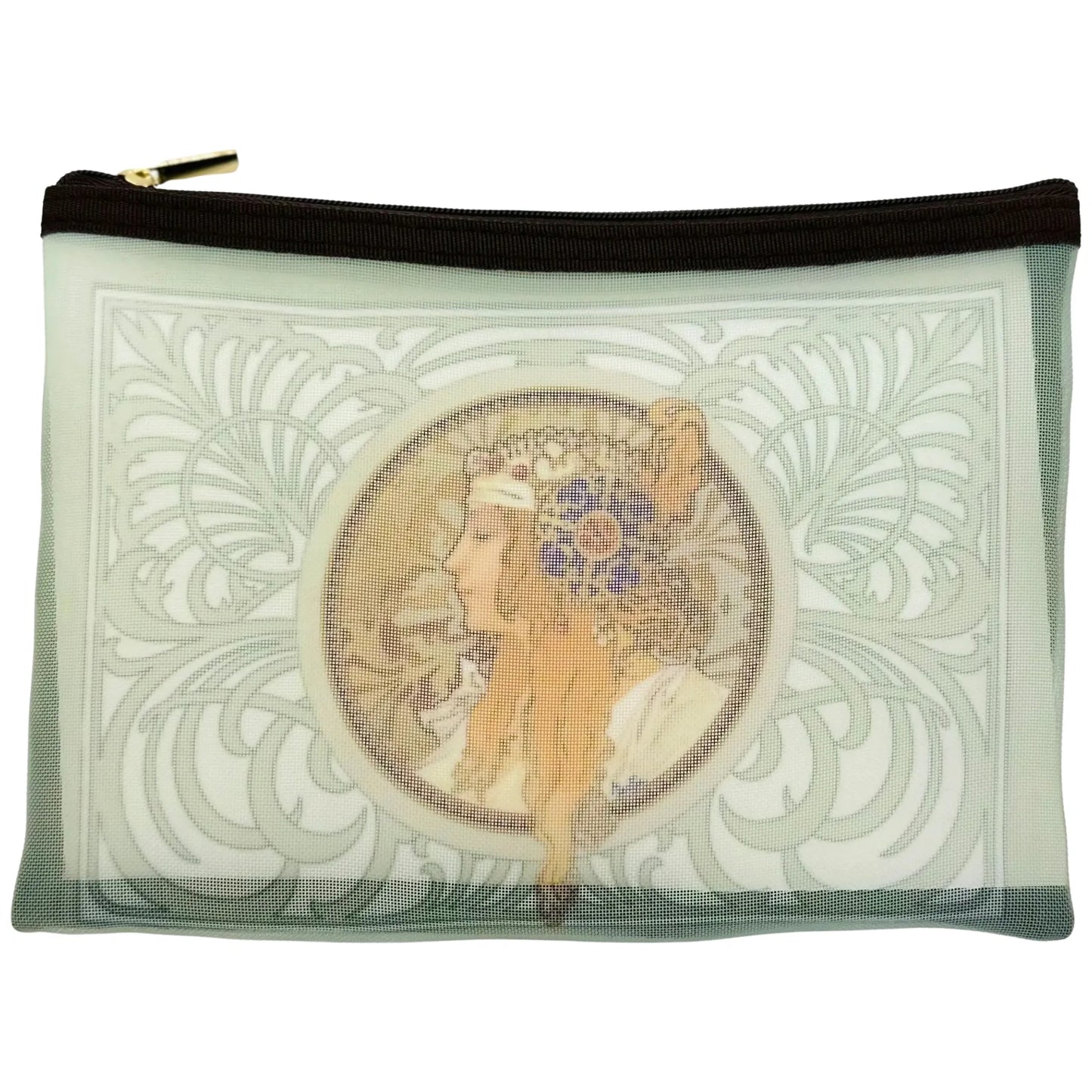 ART PRINT JAPAN: ALPHONSE MUCHA - ZIP POUCH (BIG SALON)