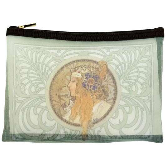 ART PRINT JAPAN: ALPHONSE MUCHA - ZIP POUCH (BIG SALON)