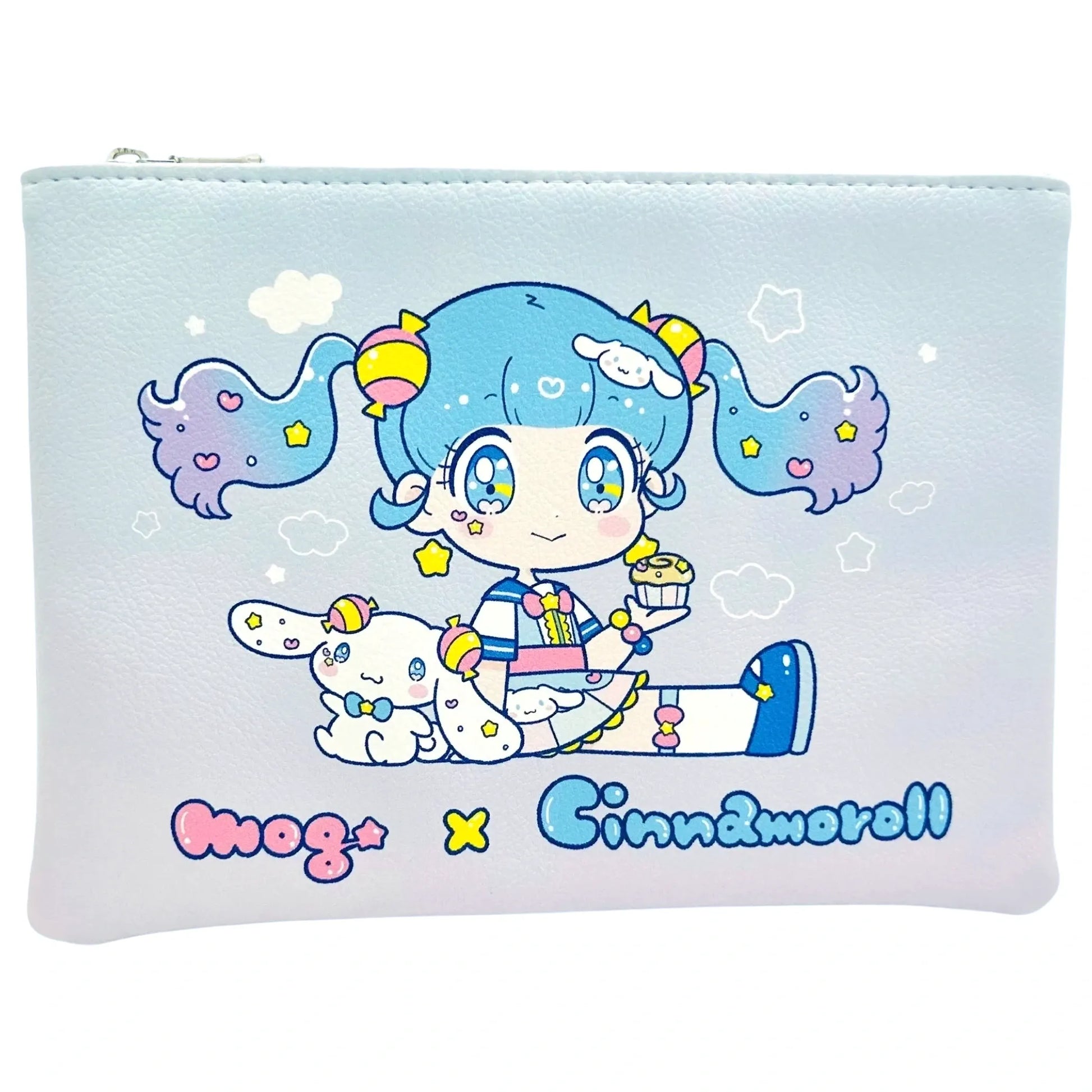 SANRIO-FEWMANY-BIG-ZIP-POUCH-MOG-CINNAMOROLL