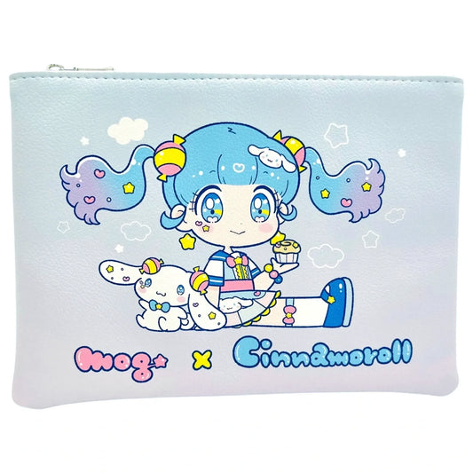 SANRIO-FEWMANY-BIG-ZIP-POUCH-MOG-CINNAMOROLL