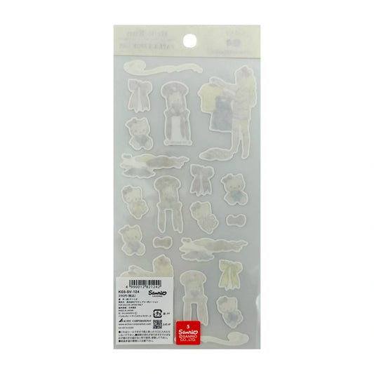 KURAHASHI-REI-SANRIO-PAPER-STICKERS-HELLO-KITTY-TAN