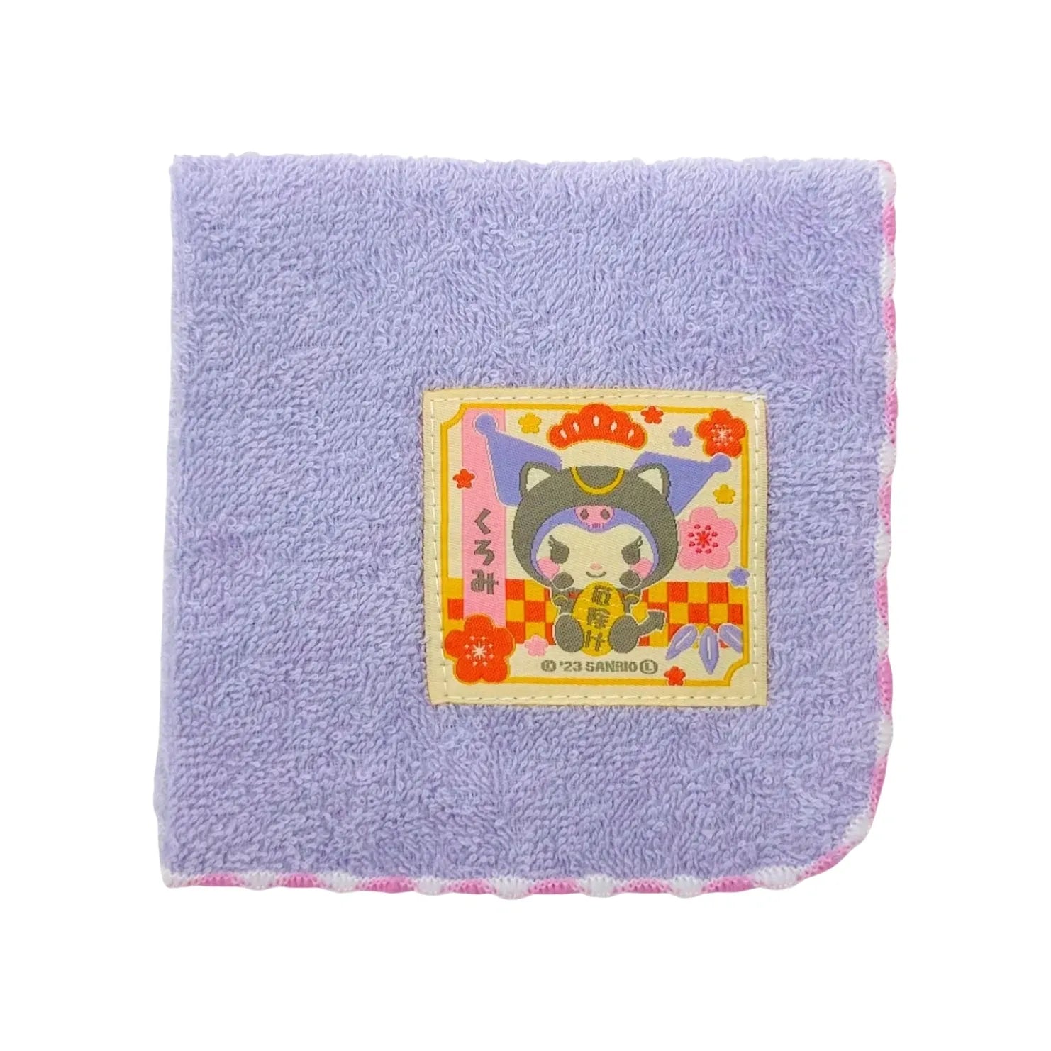 SANRIO-MINI-TOWEL-KUROMI-PATCH