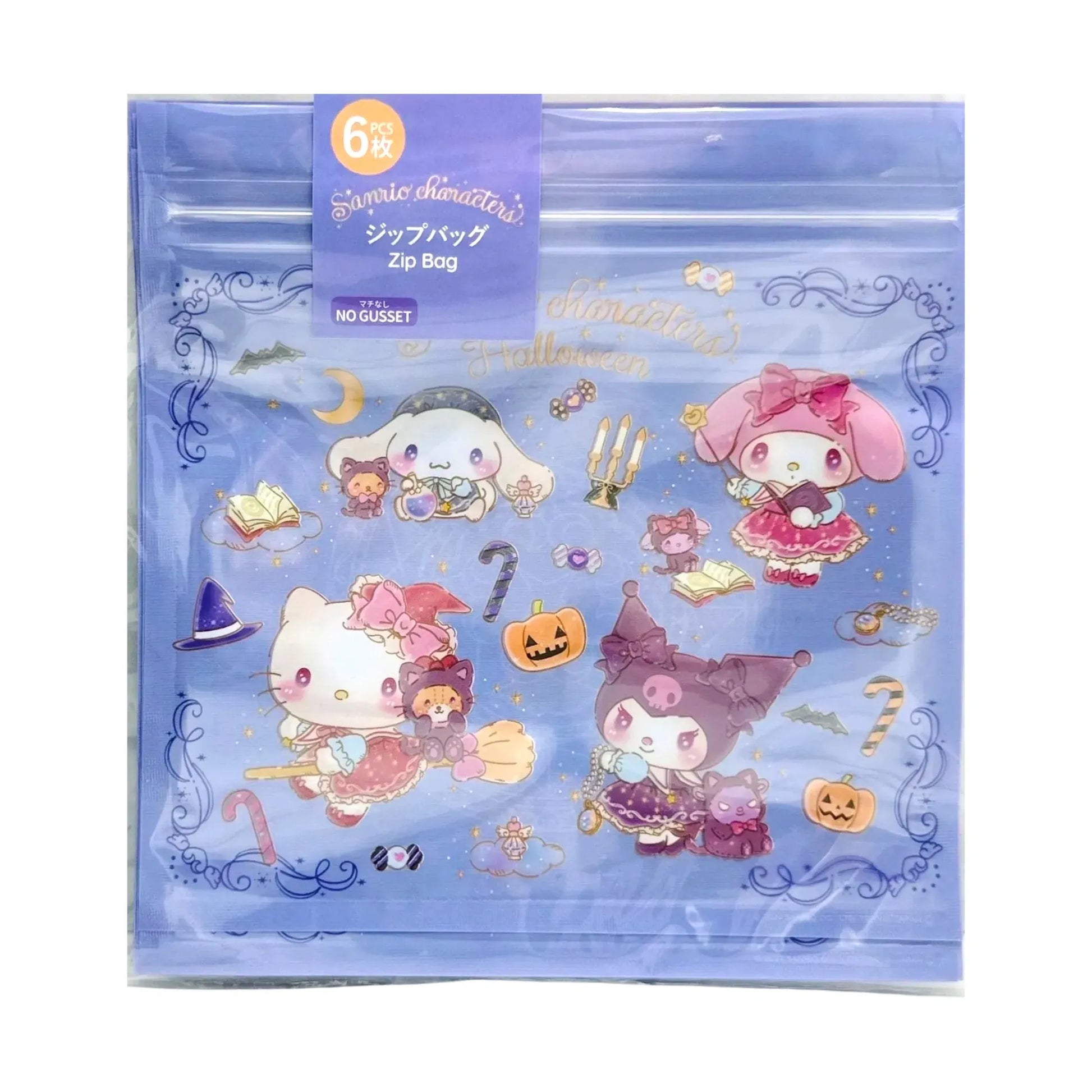 SANRIO-HALLOWEEN-ZIP-BAGS