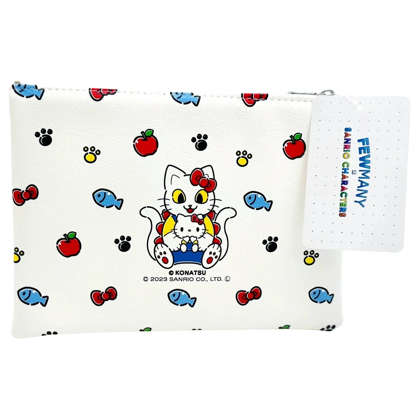 SANRIO-FEWMANY-BIG-ZIP-POUCH-KONATSUYA-HELLO-KITTY