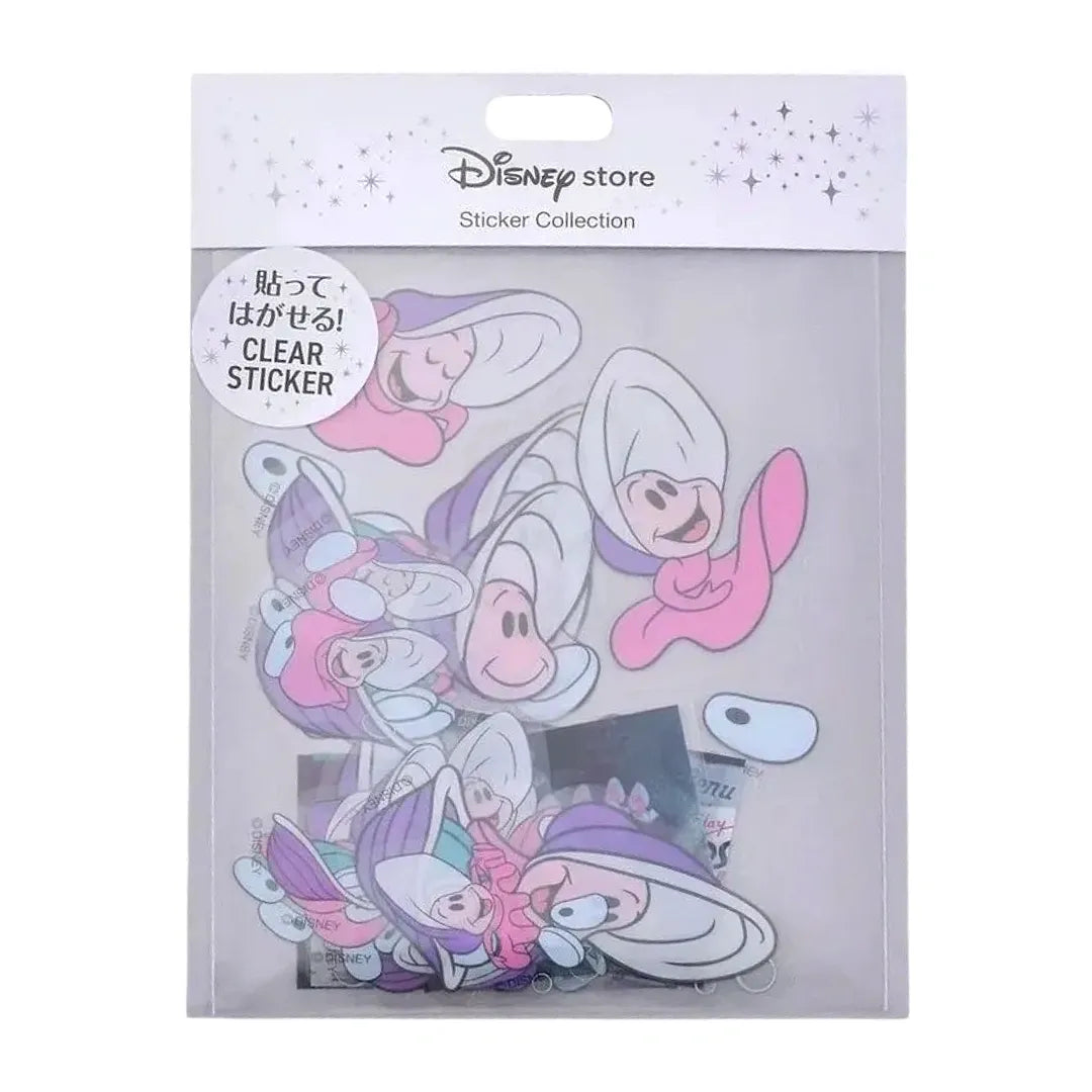 DISNEY-JAPAN-STORE-CLEAR-STICKERS-ALICE-IN-WONDERLAND-OYSTERS