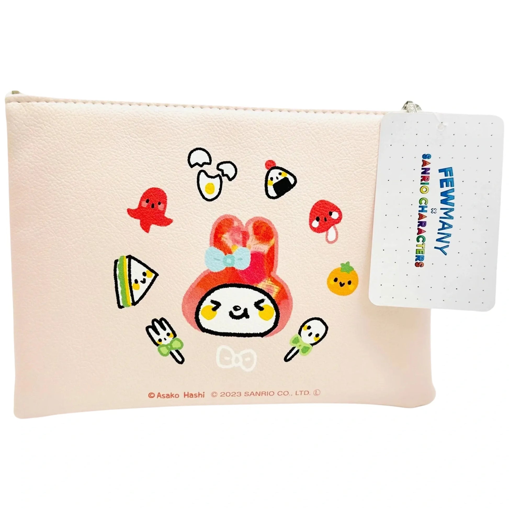 SANRIO-FEWMANY-BIG-ZIP-POUCH-ASAKOHASHI-MY-MELODY