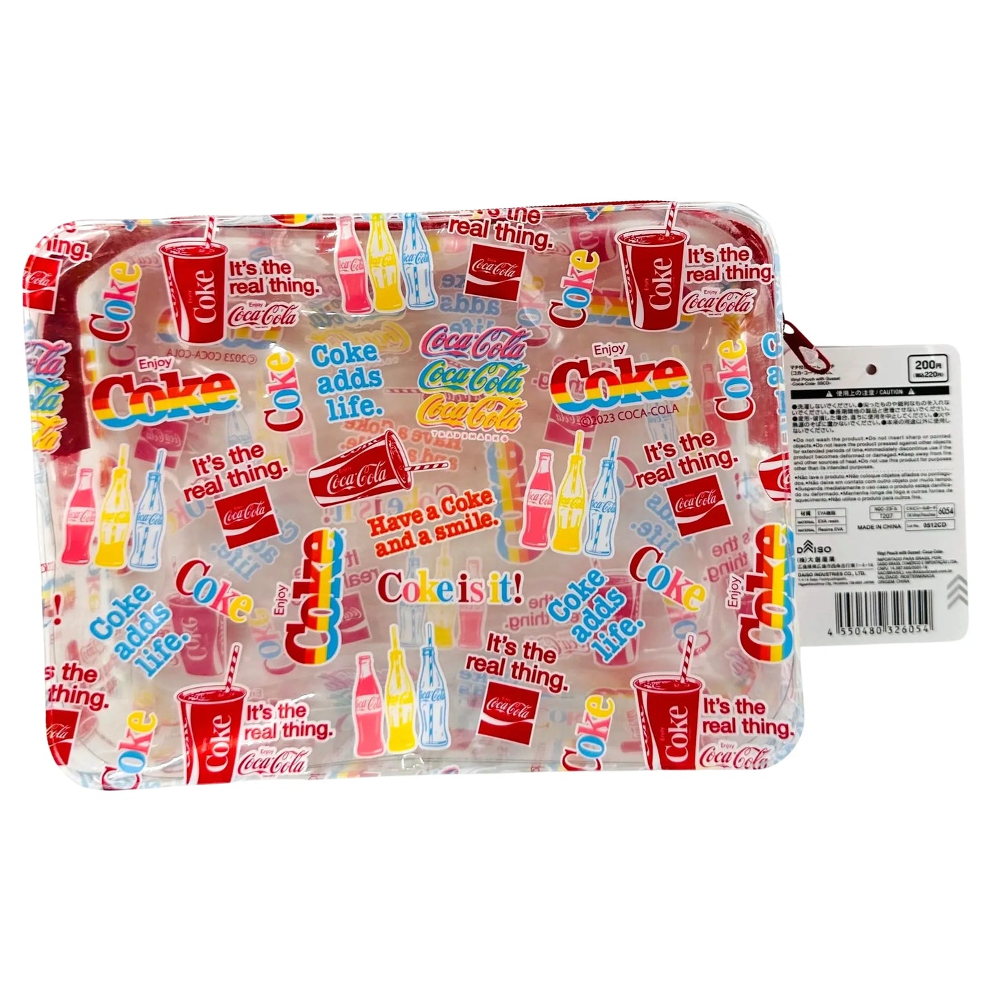 COKE: COCA-COLA ZIP POUCH