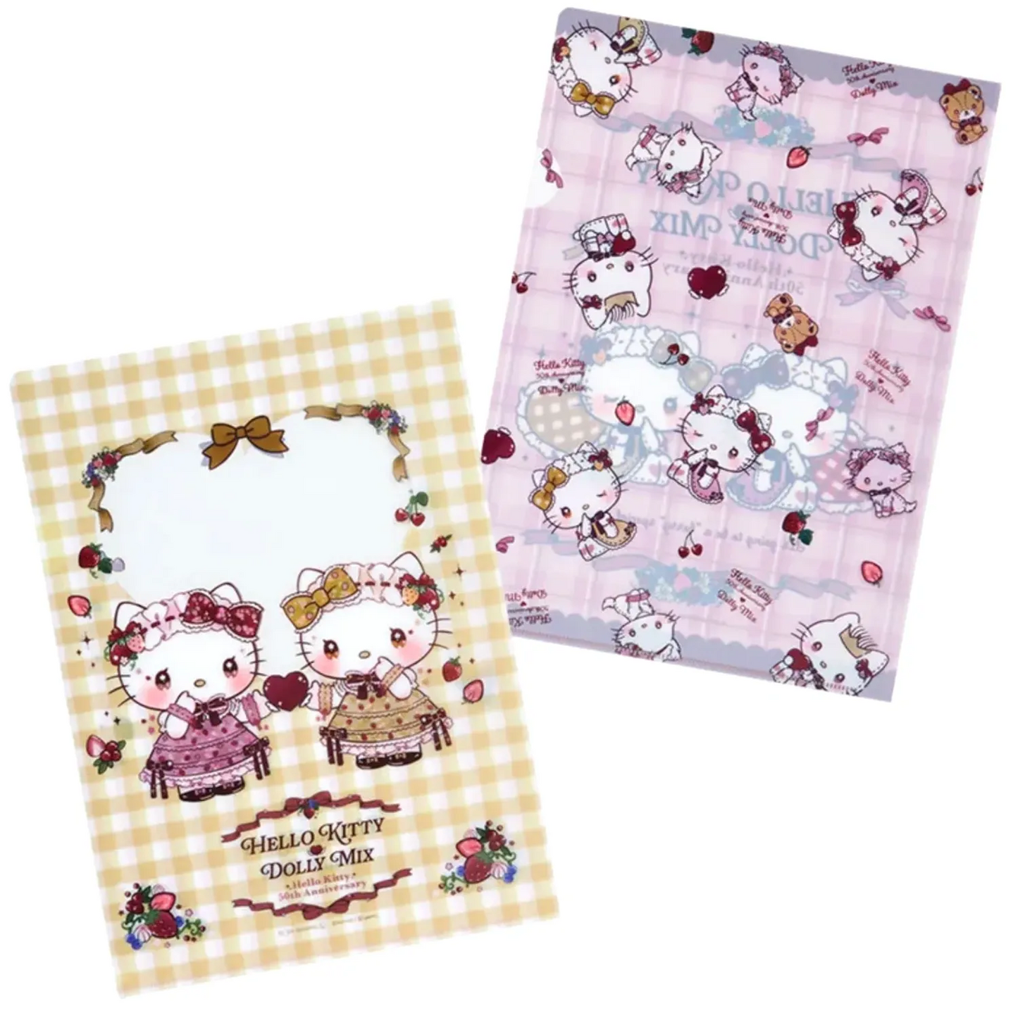 SANRIO-HELLO-KITTY-DOLLY-MIX-CLEAR-FILES