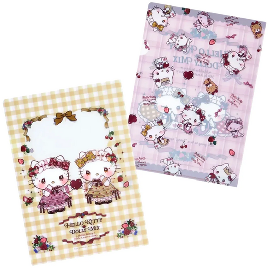 SANRIO-HELLO-KITTY-DOLLY-MIX-CLEAR-FILES