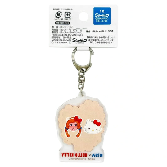 SANRIO-FEWMANY-KEYCHAIN-RISA-HELLO-KITTY